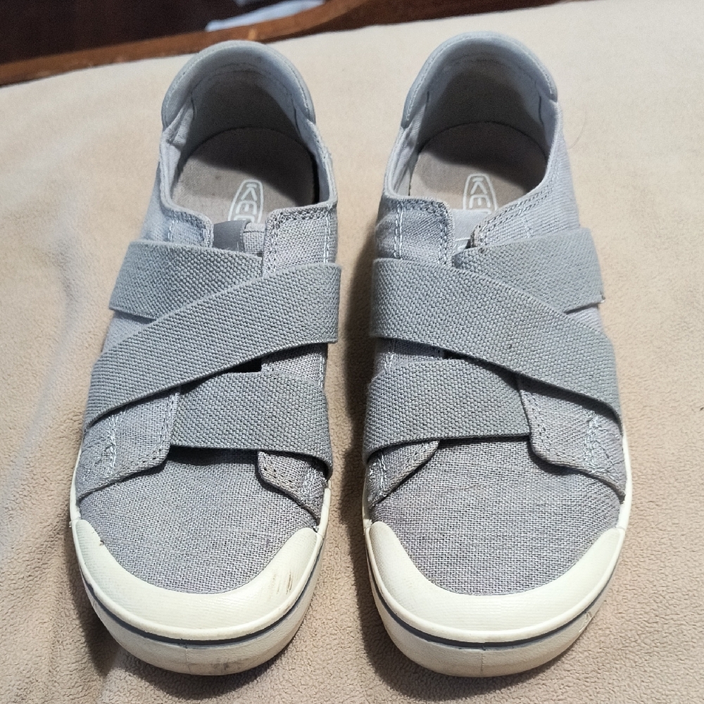 Keen Kids Gray Slip-On Sneakers